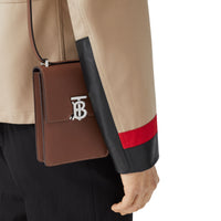 Sac Robin en cuir grainé - Tan