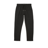 Pantalon de survêtement en jersey stretch à fines rayures - Black Stripe