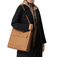 Sac Pocket moyen en cuir de tannage végétal - Maple Brown