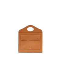 Sac Pocket moyen en cuir de tannage végétal - Maple Brown