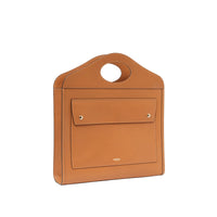 Sac Pocket moyen en cuir de tannage végétal - Maple Brown