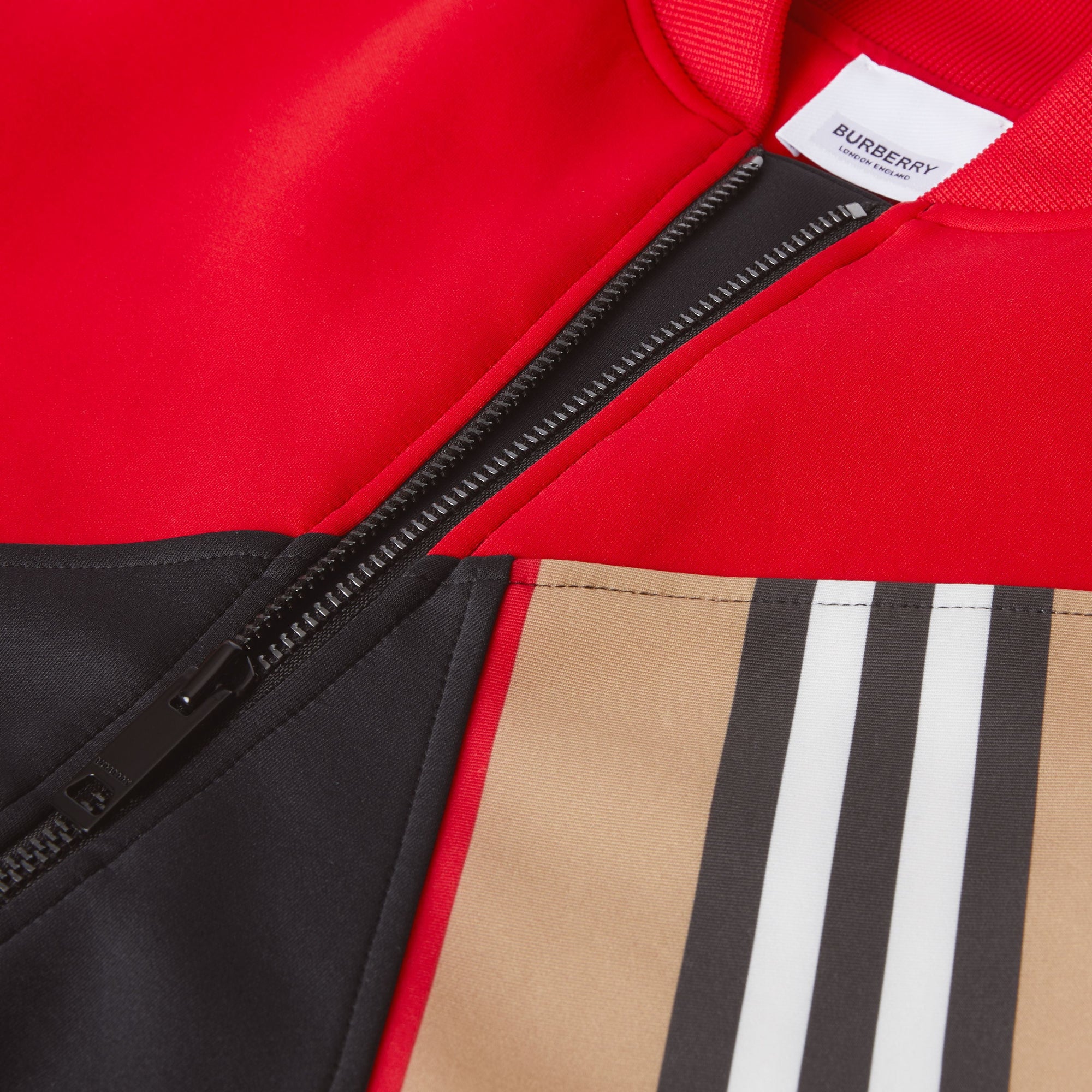 Pantalon de survêtement en jersey stretch à rayures iconiques - Bright Red