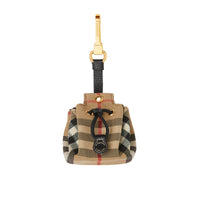 Porte-clés sac seau Vintage check - Archive Beige