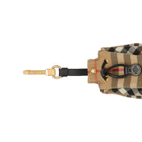 Porte-clés sac seau Vintage check - Archive Beige