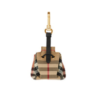 Porte-clés sac seau Vintage check - Archive Beige