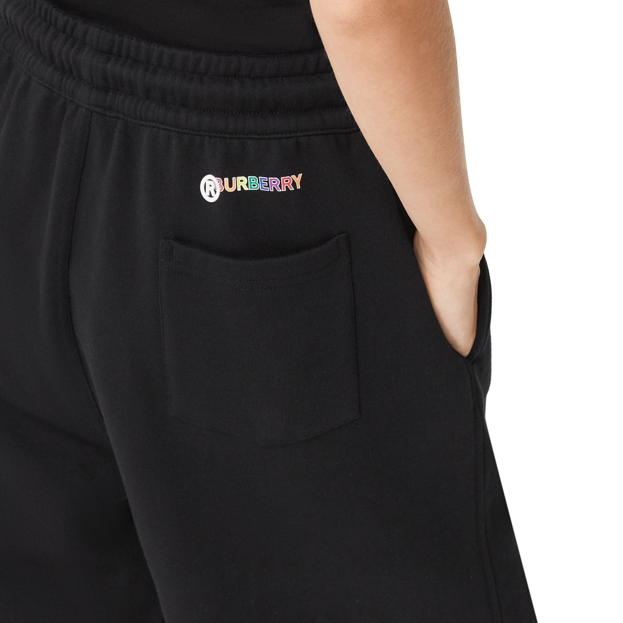 Short arc-en-ciel unisexe - Black