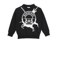 Sweat-shirt en coton avec logo - Black