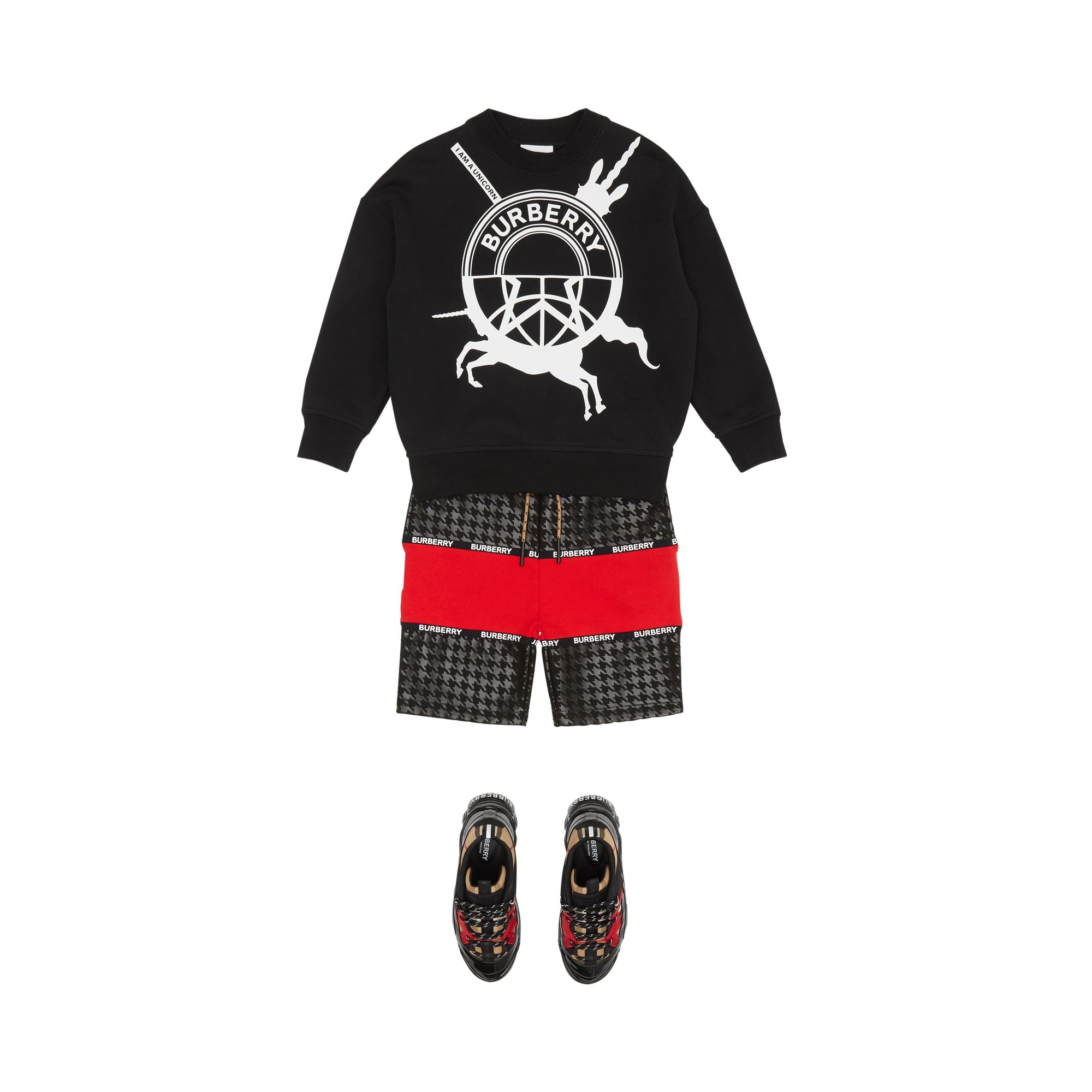 Sweat-shirt en coton avec logo - Black