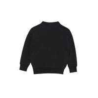 Sweat-shirt en coton avec logo - Black