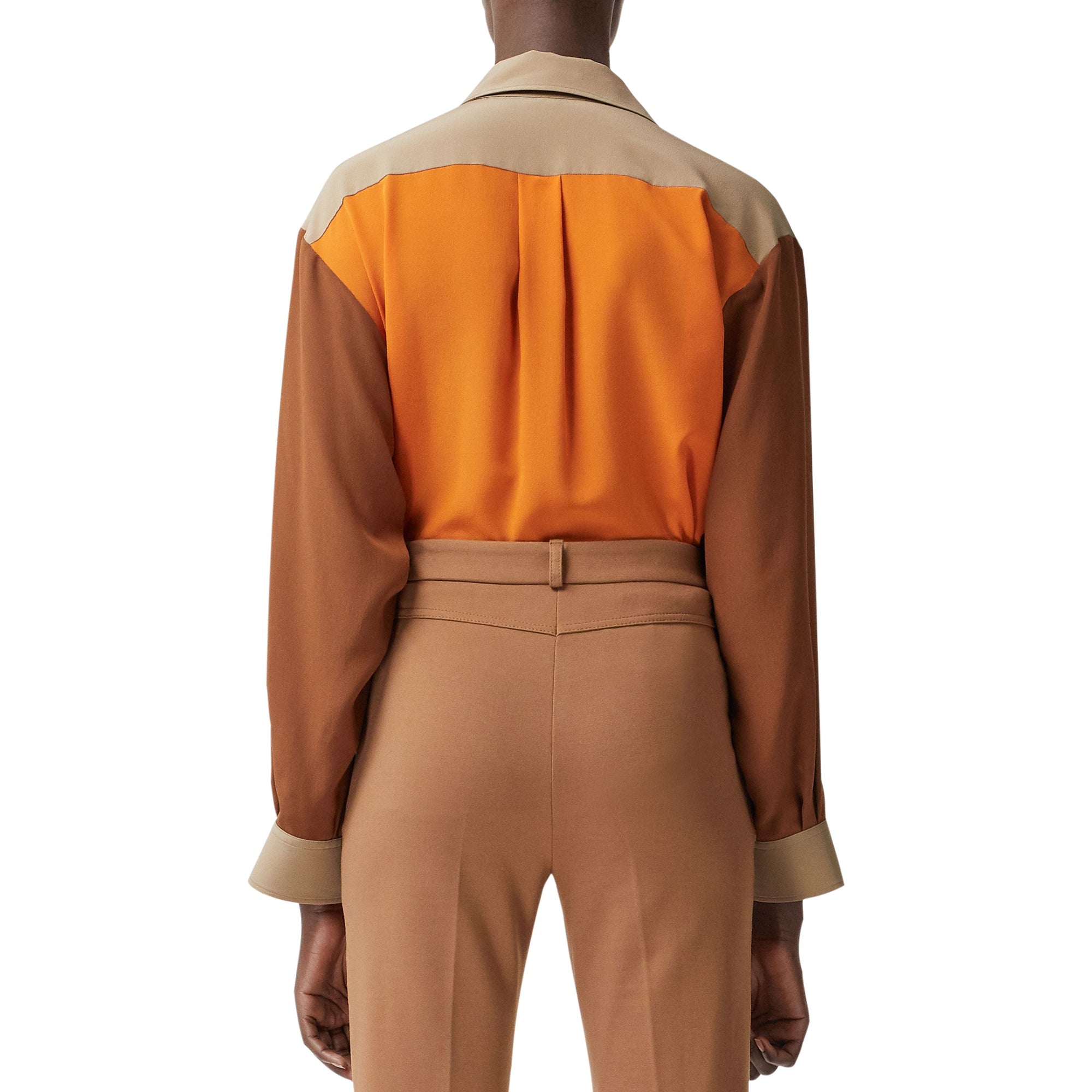 Pantalon tailleur en jersey avec poches - Biscuit