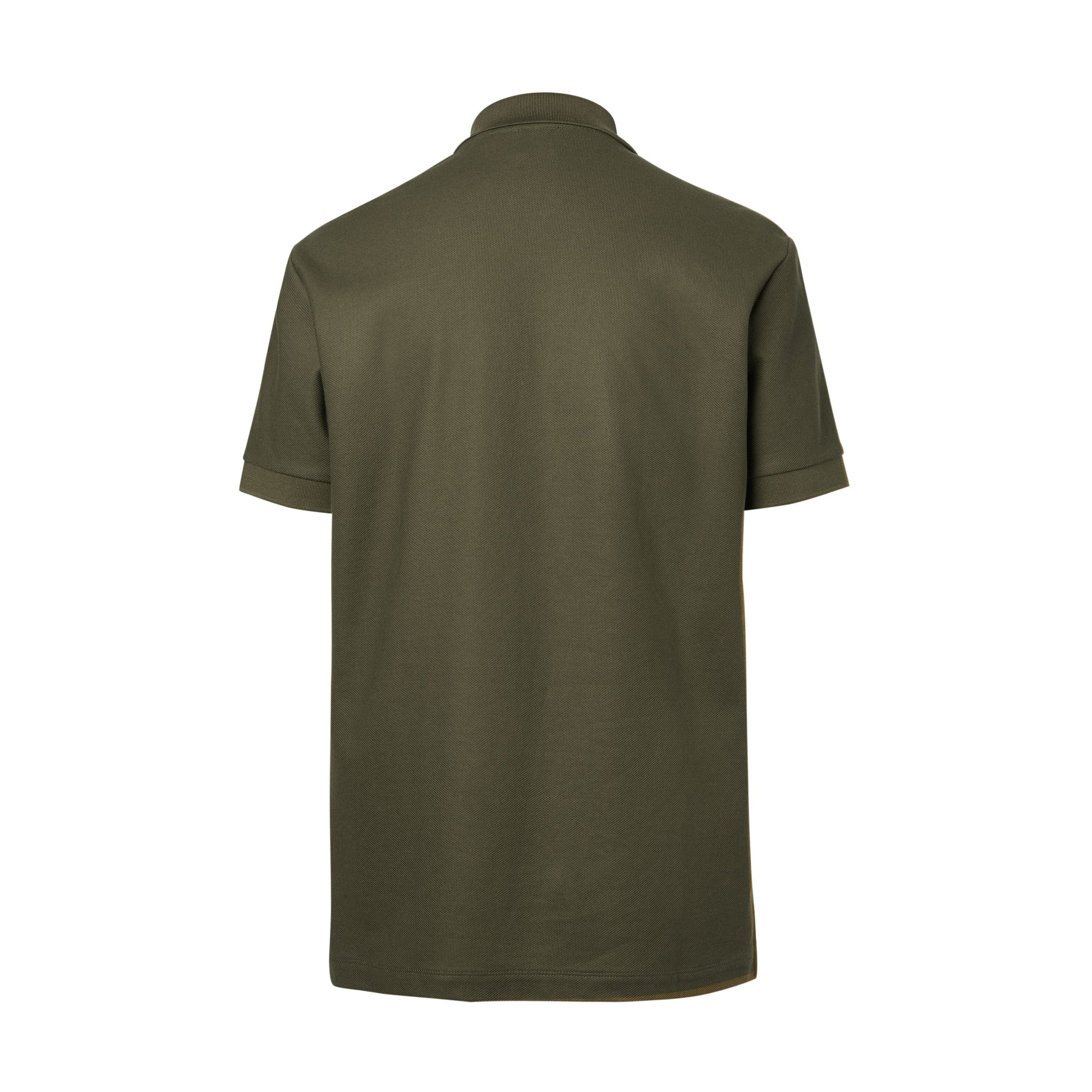 Polo en piqué de coton Monogram - Dark Olive