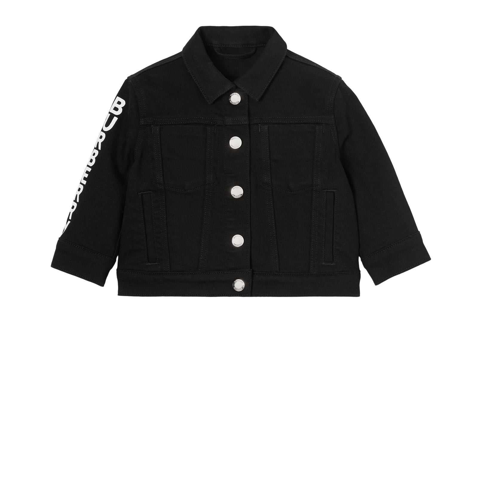 Veste en denim japonais avec logo - Black