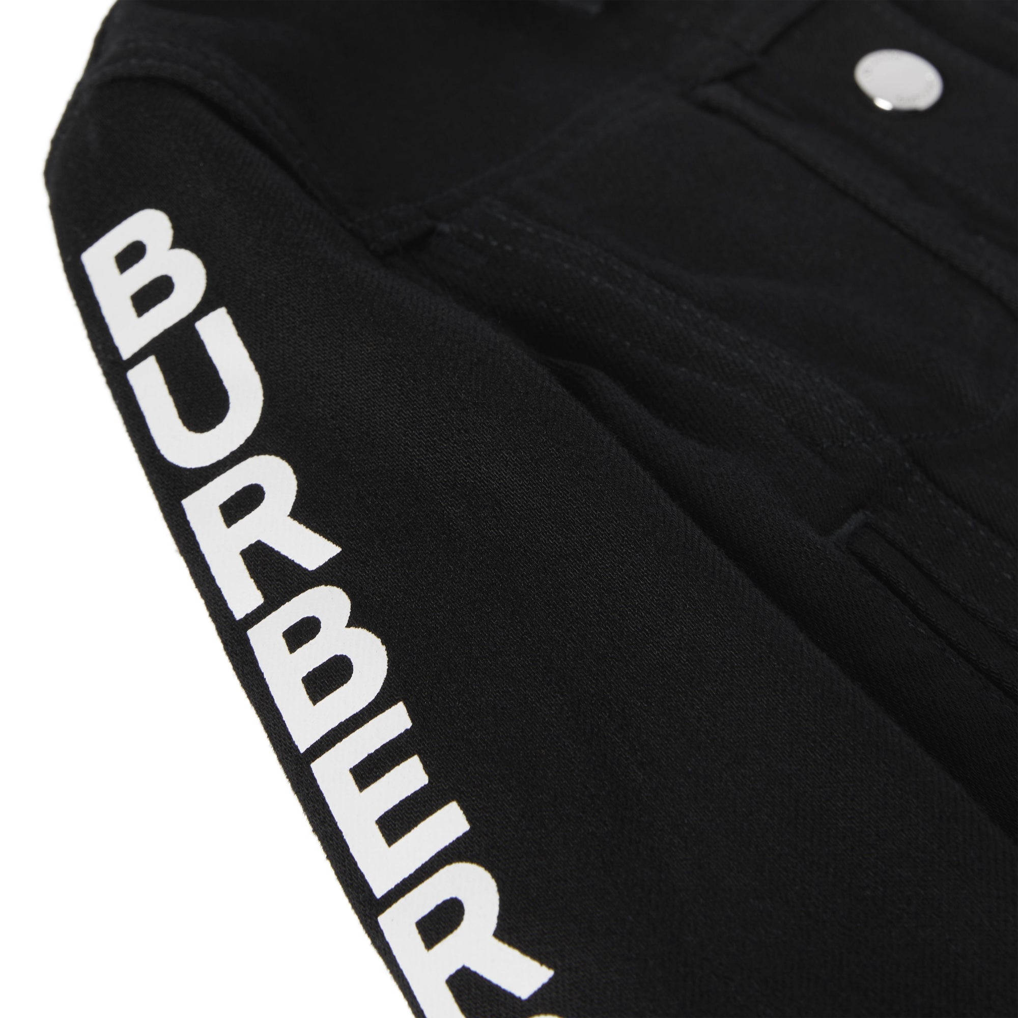 Veste en denim japonais avec logo - Black