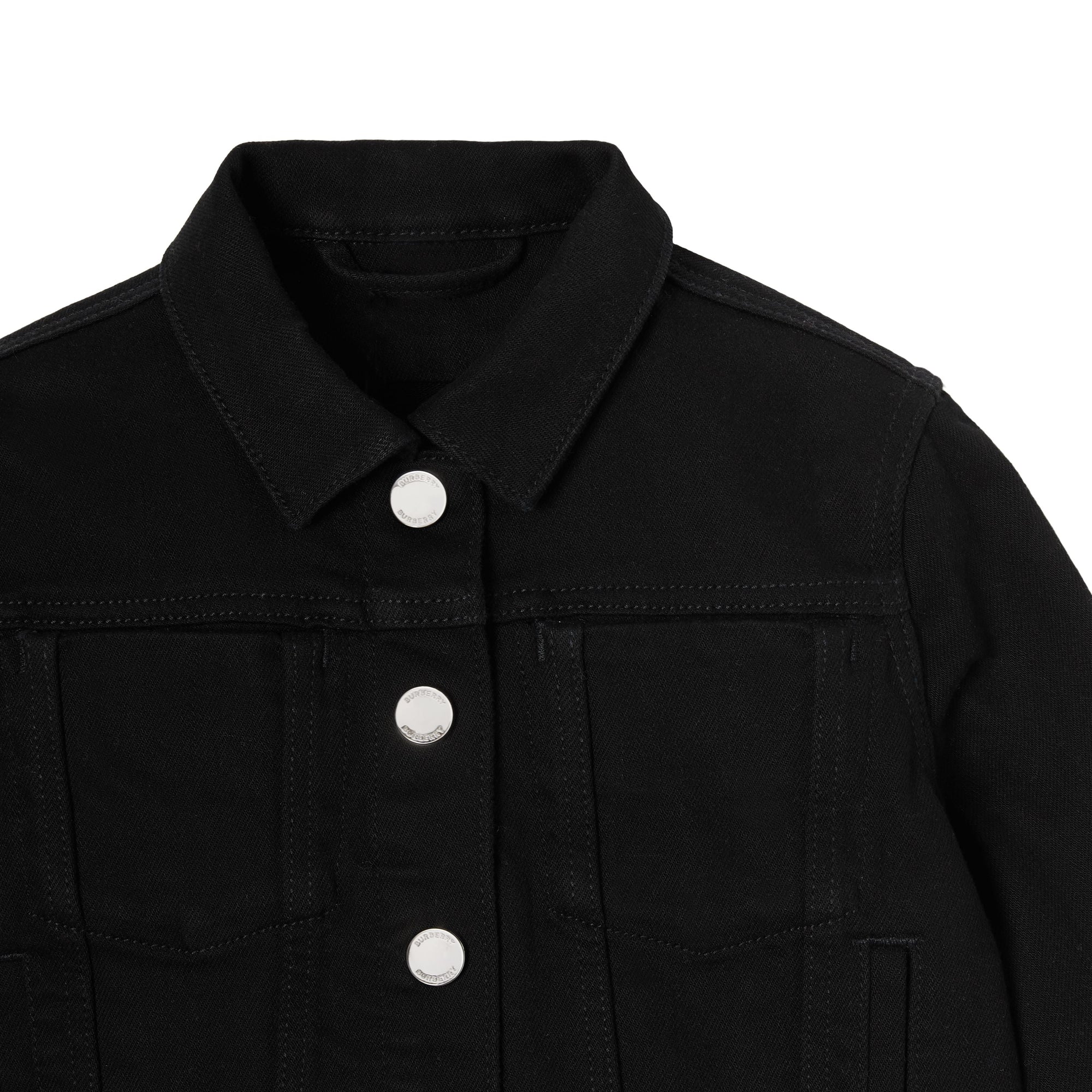 Veste en denim japonais avec logo - Black