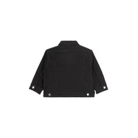 Veste en denim japonais avec logo - Black