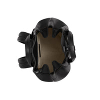 Sac à dos en cuir avec cordon de serrage - Black
