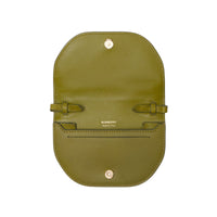 Porte-cartes Olympia en cuir avec sangle amovible - Juniper Green