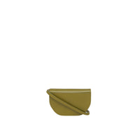 Porte-cartes Olympia en cuir avec sangle amovible - Juniper Green