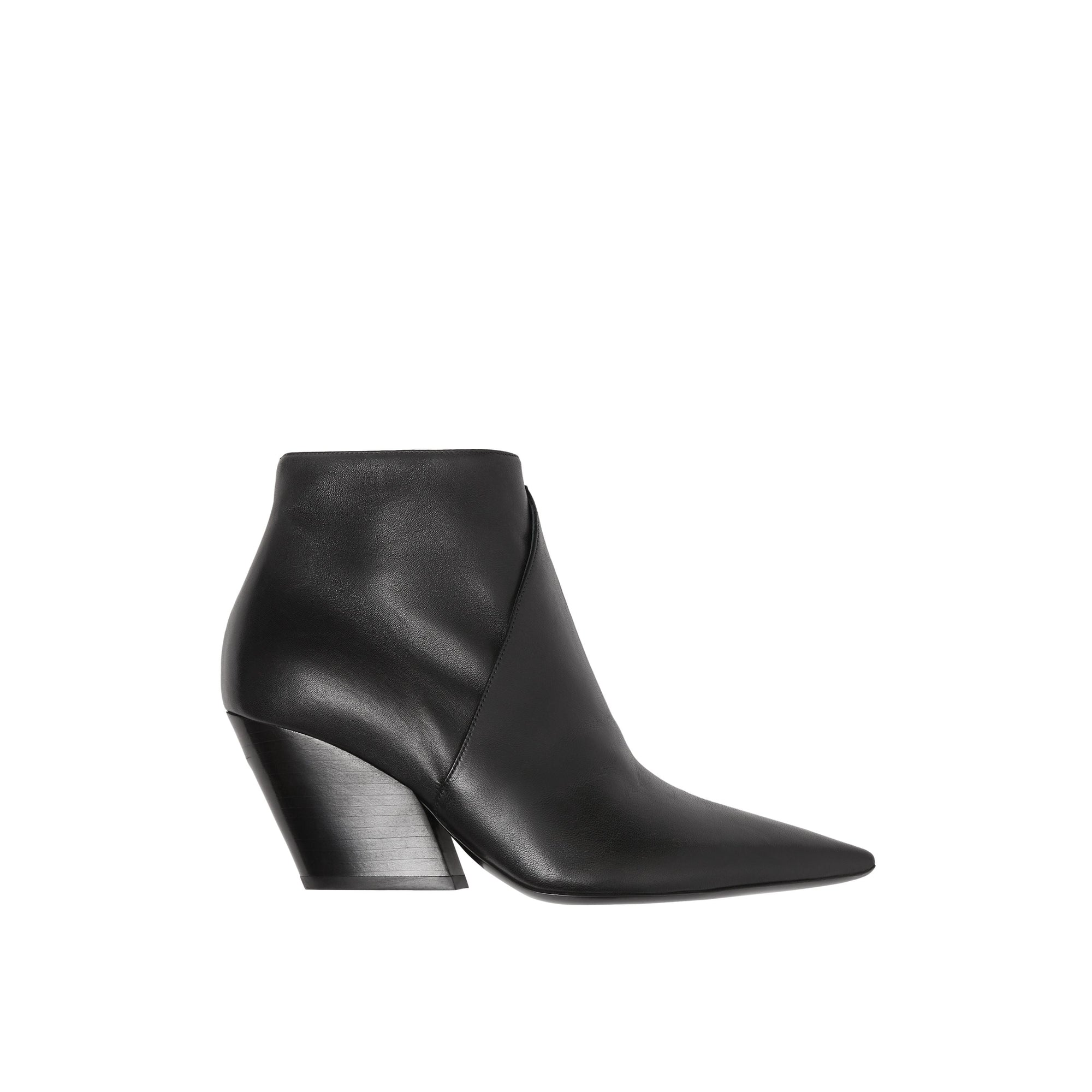 Bottines en cuir - Black