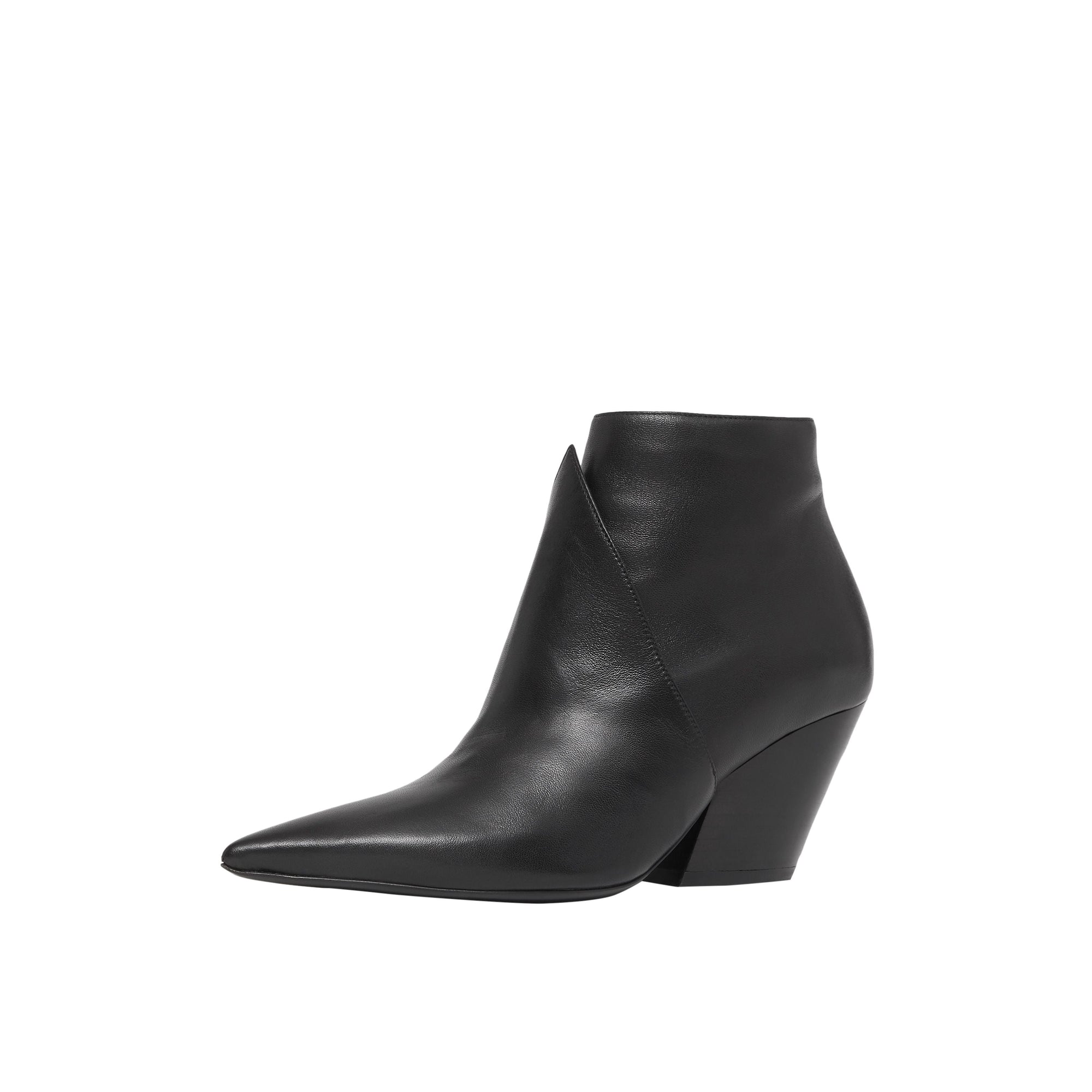 Bottines en cuir - Black