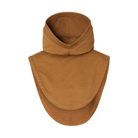 Capuche en coton avec logo appliqué - Fawn