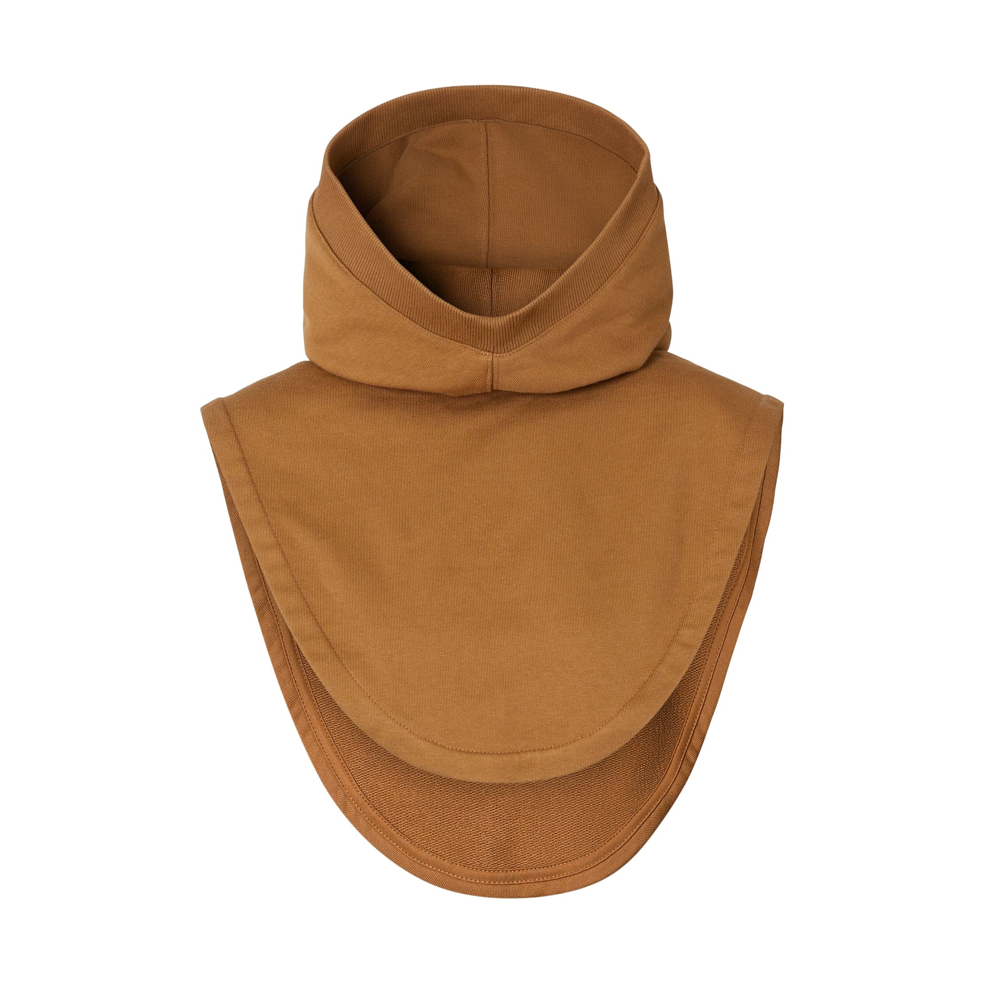 Capuche en coton avec logo appliqué - Fawn