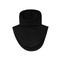 Capuche en coton avec logo appliqué - Black