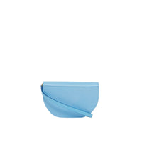 Porte-cartes Olympia en cuir avec sangle amovible - Blue Topaz