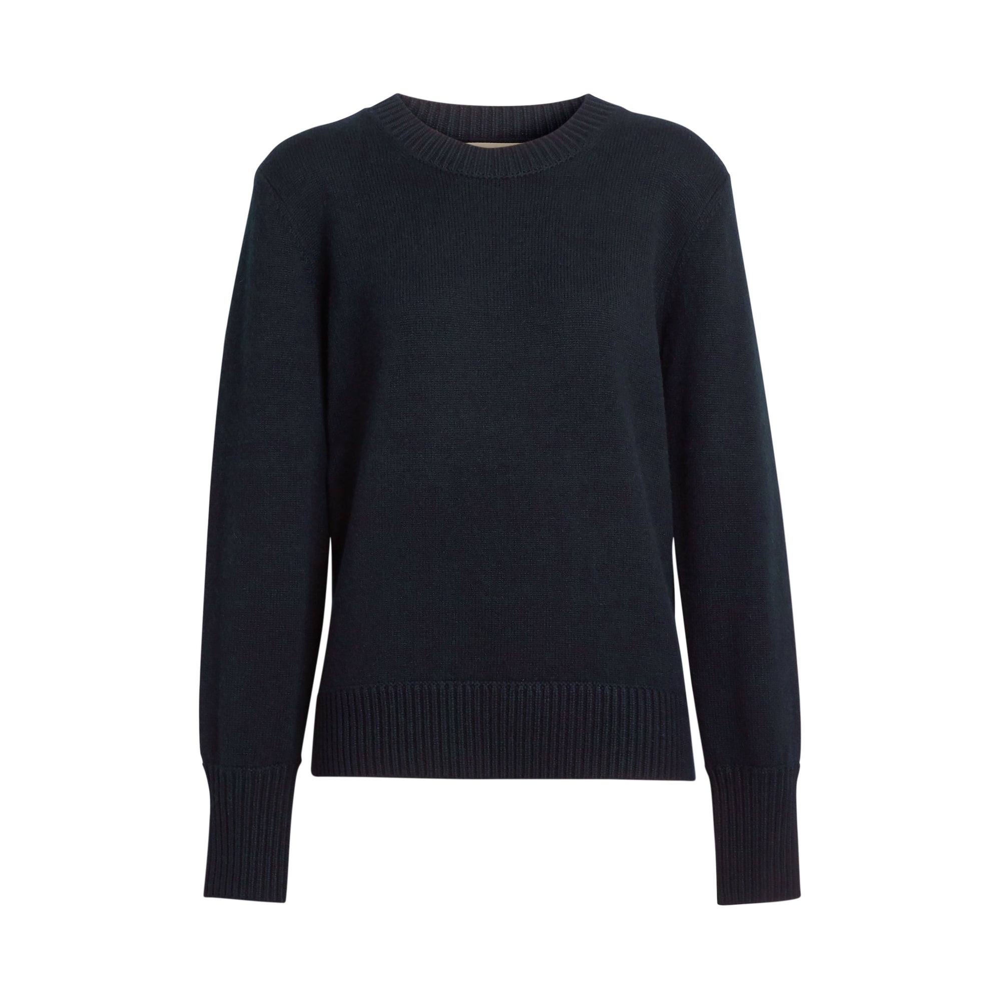 Pull en cachemire avec appliqué logo d'archive - Navy
