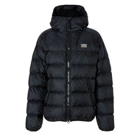 Doudoune à capuche en jacquard Monogram - Black