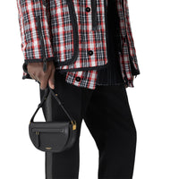 Mini sac Olympia en cuir - Black
