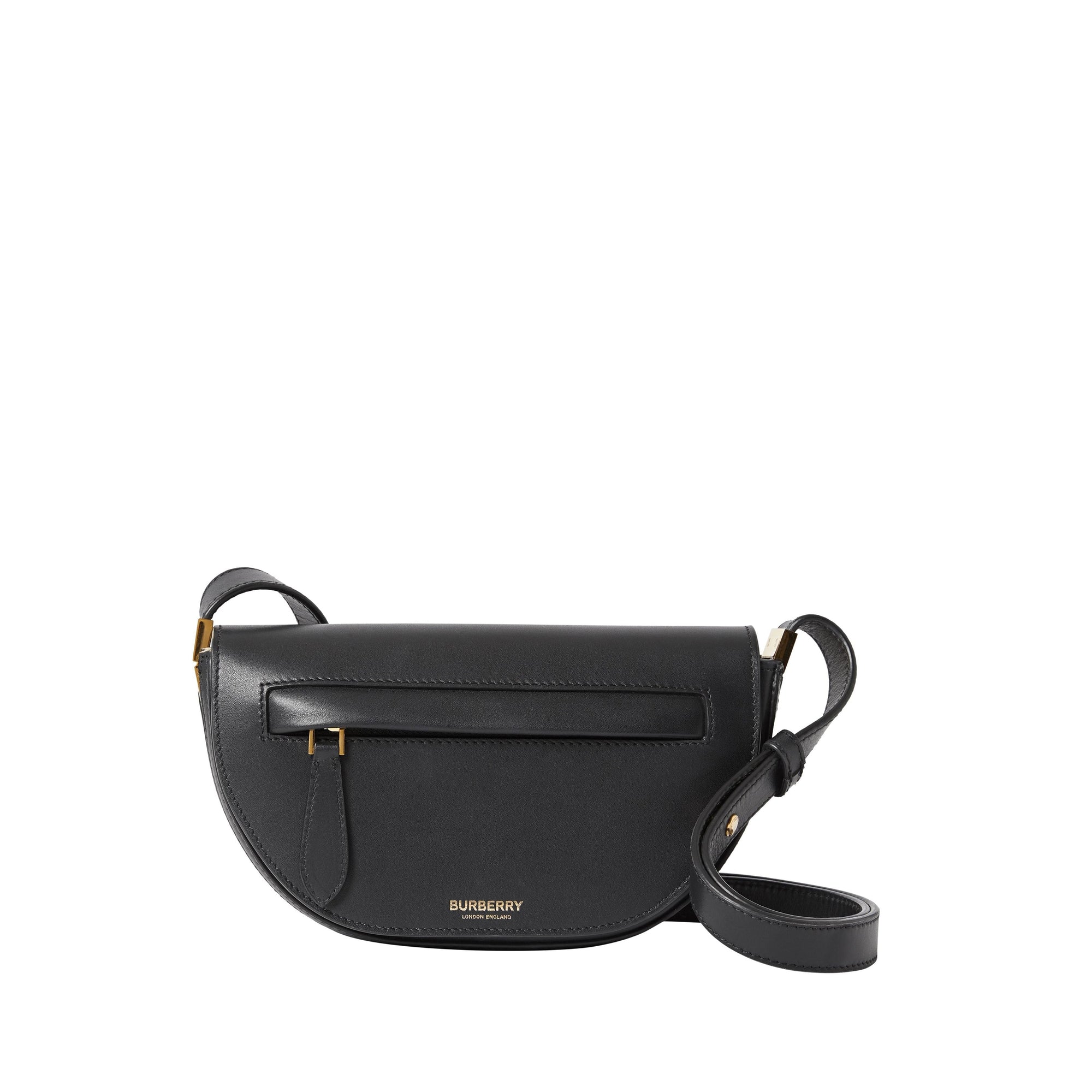 Mini sac Olympia en cuir - Black