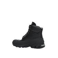 Bottines en cuir - Black & Archive Beige