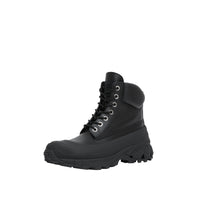 Bottines en cuir - Black & Archive Beige