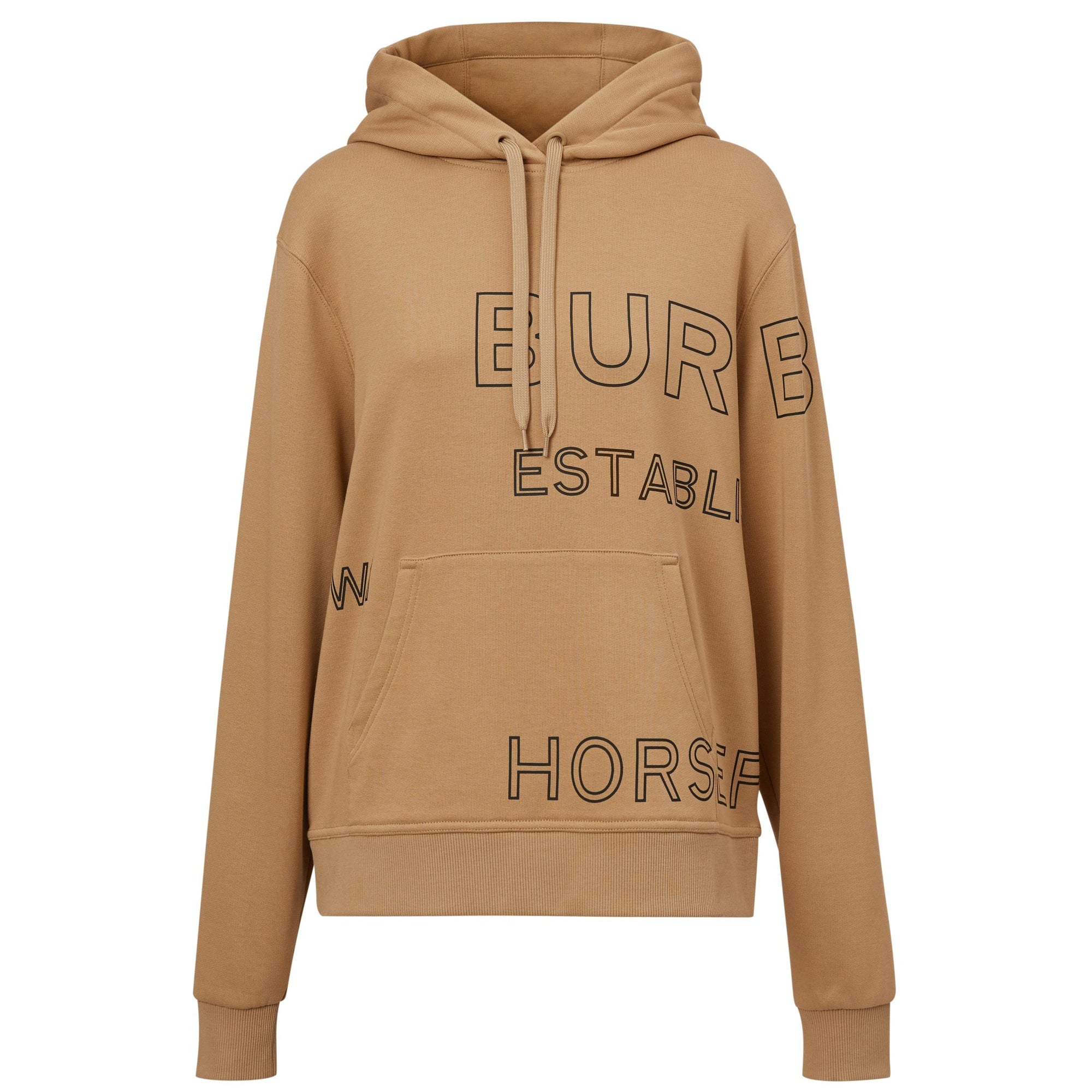 Hoodie oversize en coton Horseferry - Archive Beige