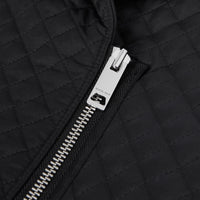 Manteau en polyester recyclé matelassé Monogram - Black