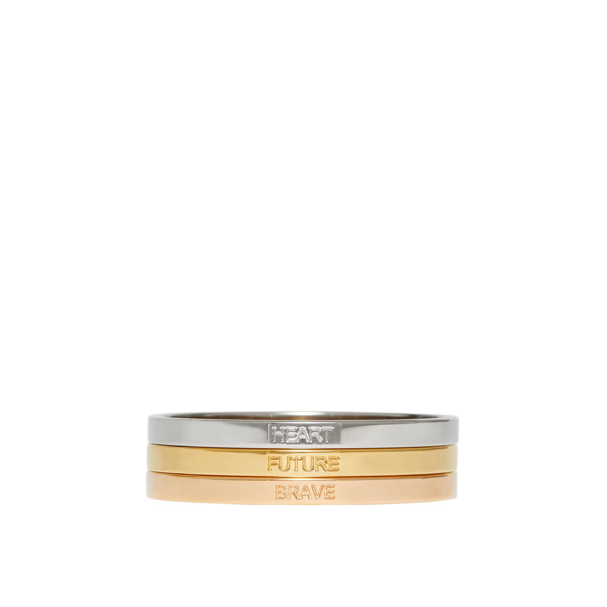 Bracelets plaqués or or rose et palladium - Rose Gold & Palladio