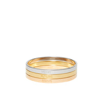 Bracelets plaqués or or rose et palladium - Rose Gold & Palladio