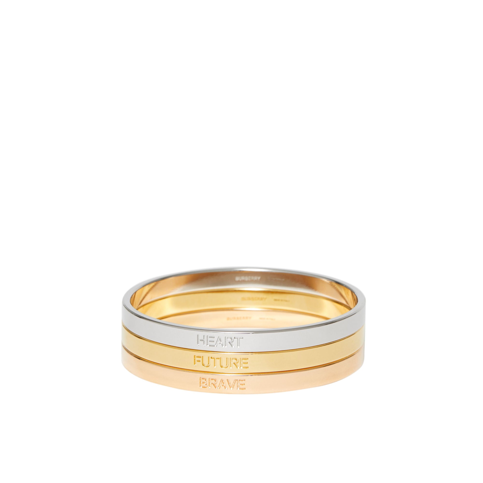Bracelets plaqués or or rose et palladium - Rose Gold & Palladio