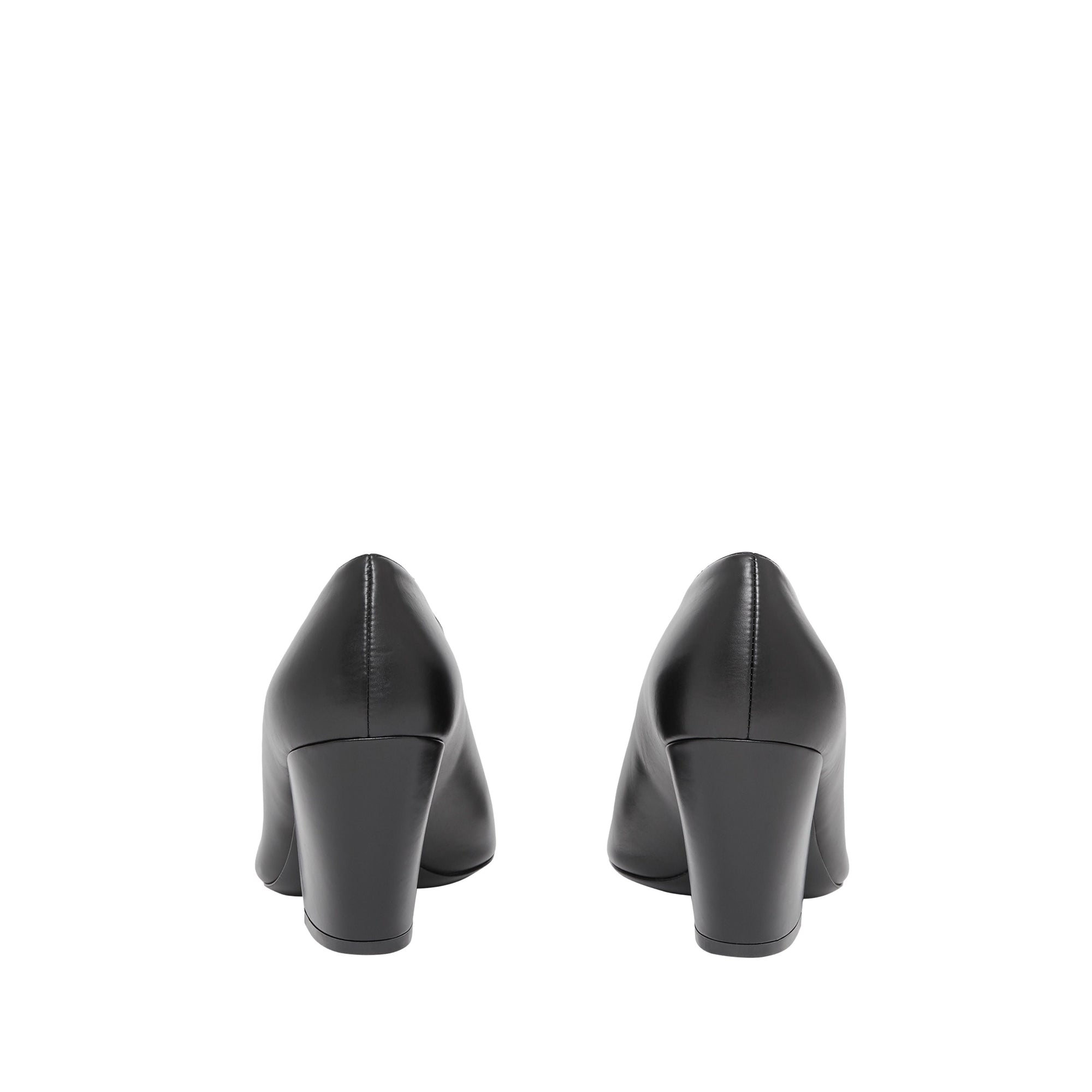 Escarpins à bout pointu en cuir - Black