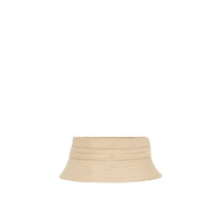 Bob en nylon et sergé de coton avec zip - Soft Fawn