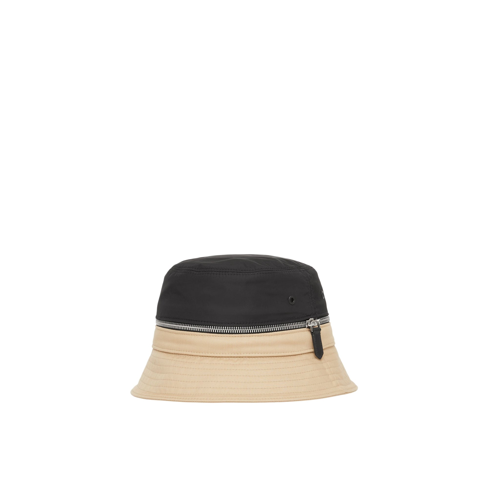 Bob en nylon et sergé de coton avec zip - Soft Fawn