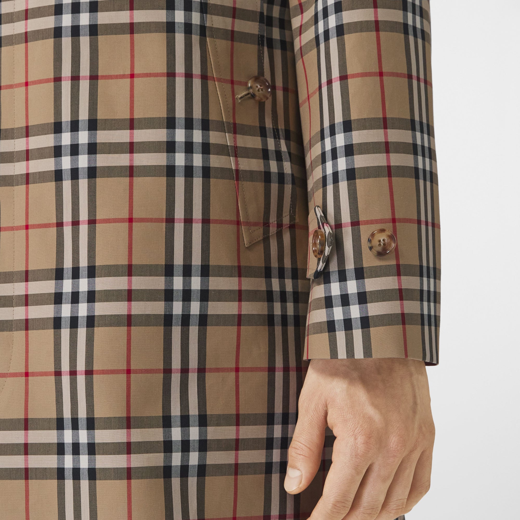Paletot Vintage check Édition limitée - Archive Beige