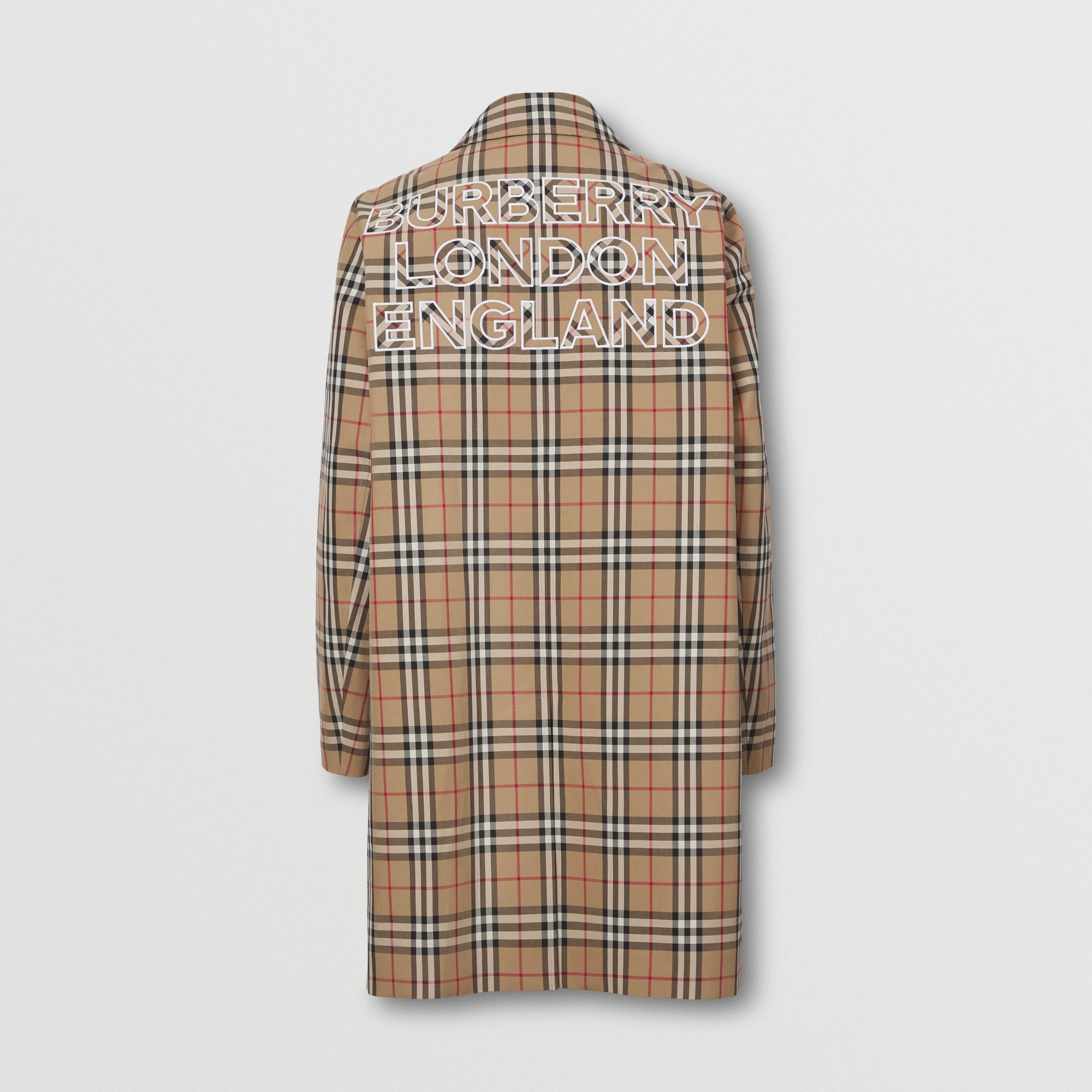Paletot Vintage check Édition limitée - Archive Beige