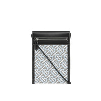Étui pour téléphone Pocket en cuir et toile Monogram - Baby Blue
