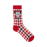 Chaussettes en coton stretch technique Monogram - Red