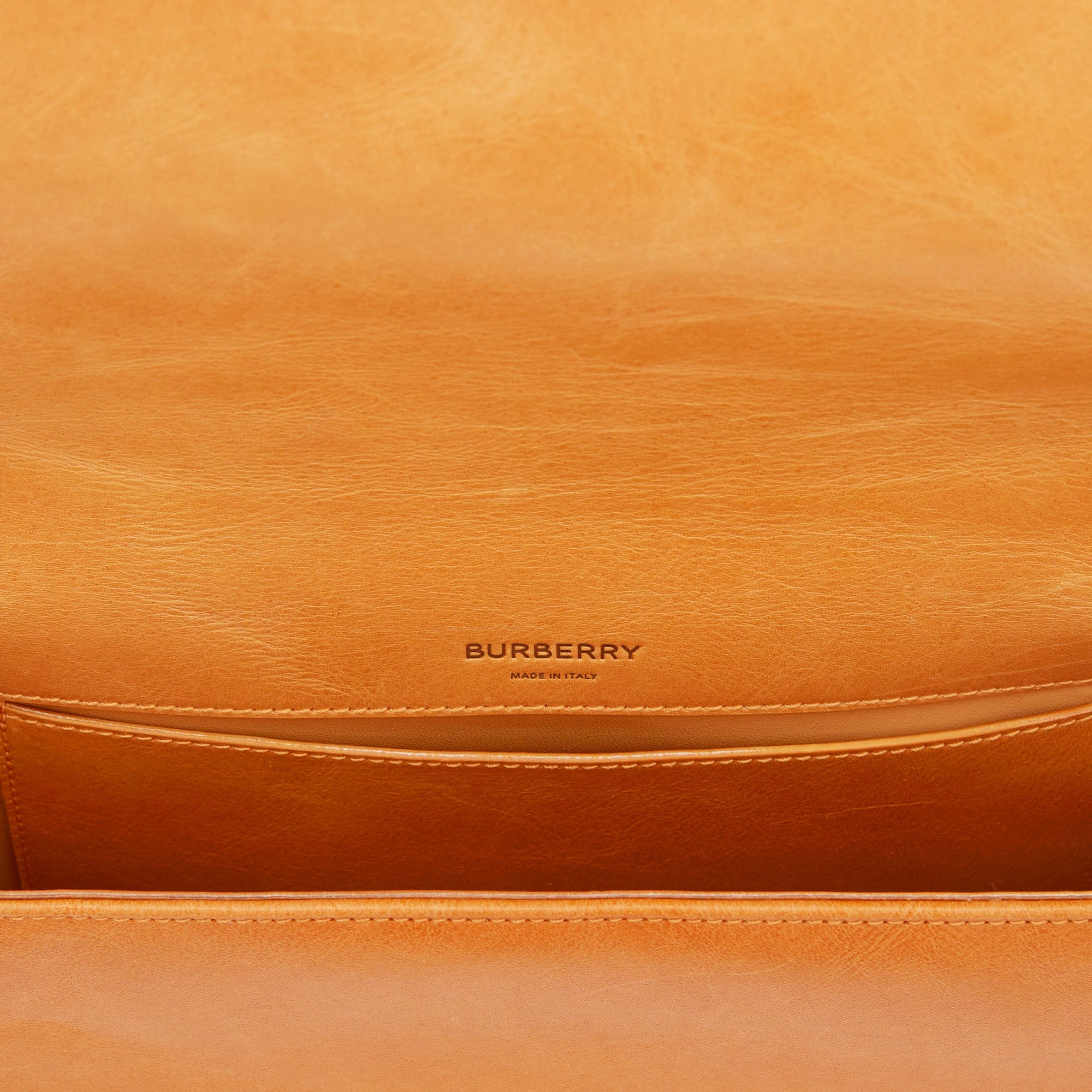 Petit sac Lola matelassé en cuir - Pale Orange