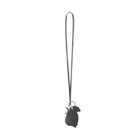 Porte-clés en cuir avec illustration marine - White