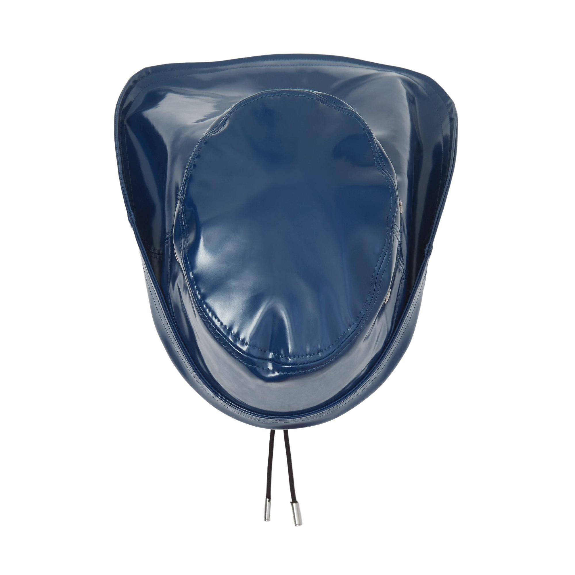 Chapeau de pêcheur en coton caoutchouté avec logo - Ink Blue