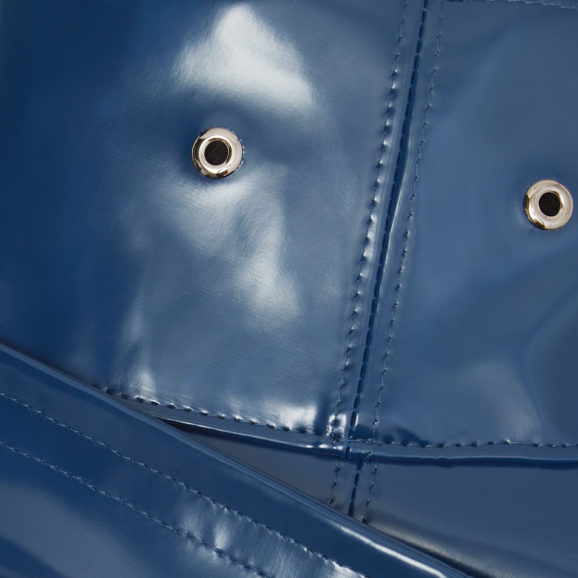 Chapeau de pêcheur en coton caoutchouté avec logo - Ink Blue